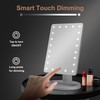 Espejo Maquillaje Iluminado LED Aumento 10x Espejo 21 Luces Táctil