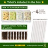 Bubble Boba Tea Kit with Instant Tapioca Pearls and Milk