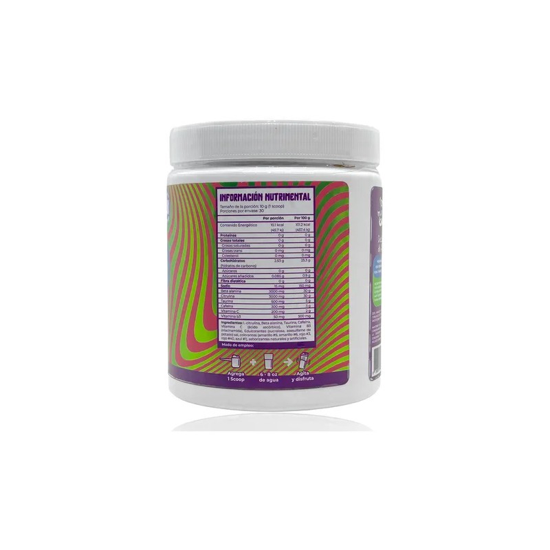 Munchieslab Preentreno Alien Kush 300g Paleta Enchilada Fitness