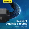 Baseus Cable de Fibra de aramida F-12 irrompible de Carga