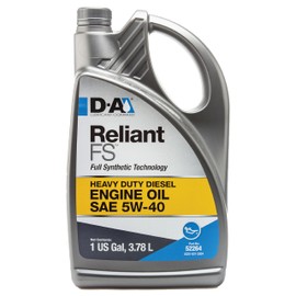 D-A LUBRICANT COMPANY 52264, Full Synthetic Engine Oil SAE 5W-40, 1 Gallon (4 Pack)
