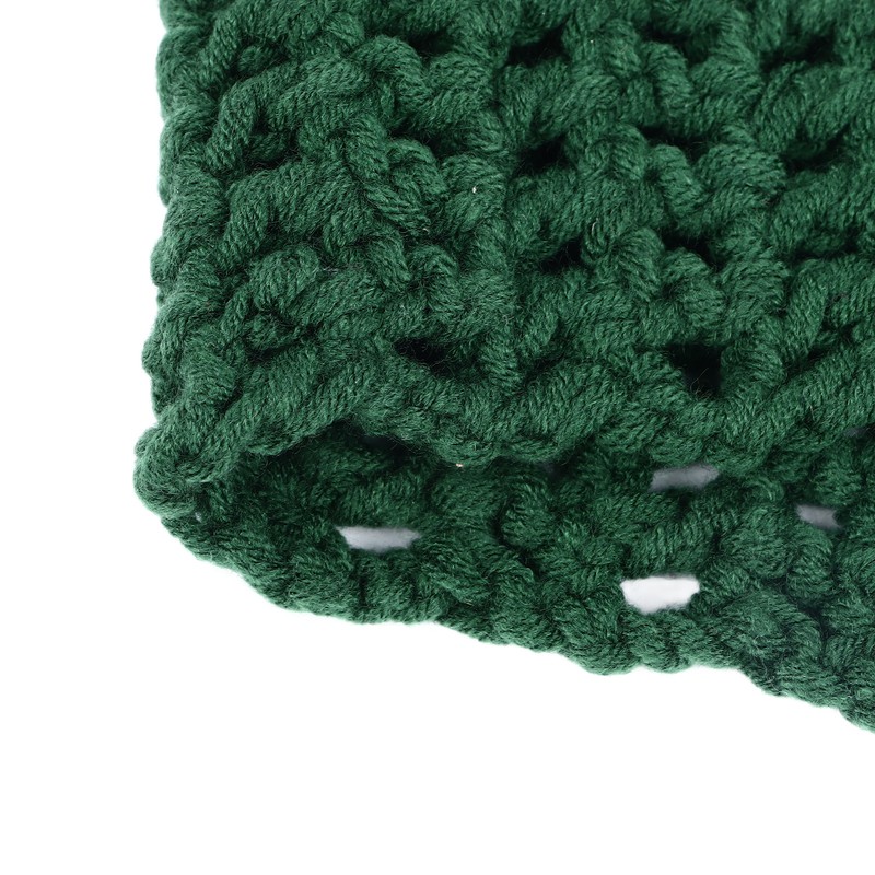 Bearded Dragon Hammock Green Soft Woven Cotton Rope Suction Cups