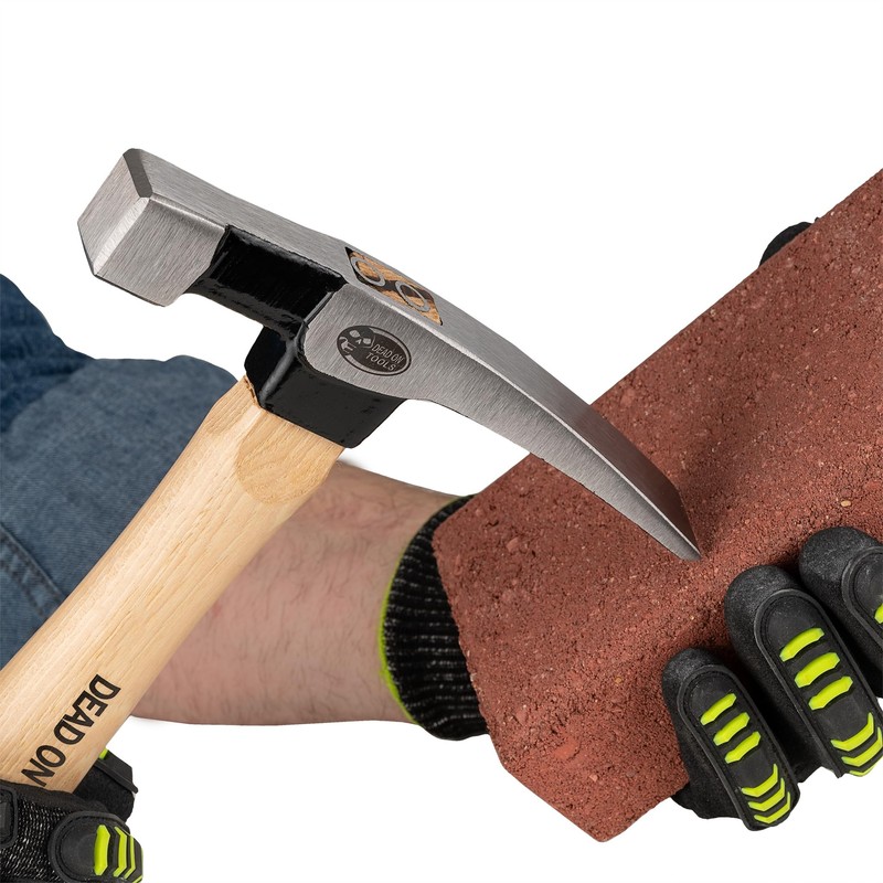 Dead On Tools-16oz Smooth Square Head Bricklayer Hammer,(DOHBL16S11)