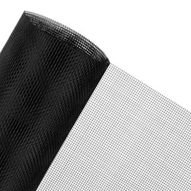 Rindion 48x102 Inch Window Screen Replacement, DIY Adjustable Pet-Proof Patio Screen, Anti-Mosquito Window Screen Mesh for Porch and Sliding Doors