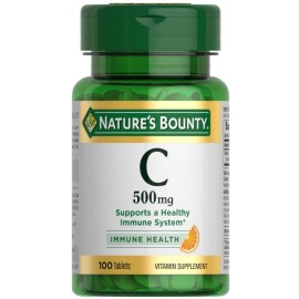 Nature’s Bounty Nature's Bounty Vitamin C, Vitamin Supplement &Healthy Immune, 500mg, 100 Count