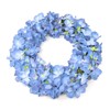 Hydrangea Door Wreath Table Wreath Approx. 36-38 cm Blue