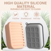 2Pcs Travel Soap Case with Drainage Pad, Leak-Proof Silicone Bar