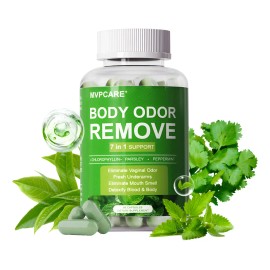 7 In 1 Puro Natural Clorofila Desodorizacin 60 Cpsulas Sin Sabor                                                                                      