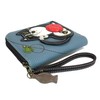 CHALA Fat Cat Zip-Around Wristlet Wallet - Cat Lover Gift