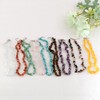 Alilang Natural Stone Irregular Gemstone Beaded Choker Necklace for Women