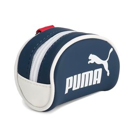 PUMA Golf FOG Classic Ball Case, Deep Navy/White Glo/Strong Red
