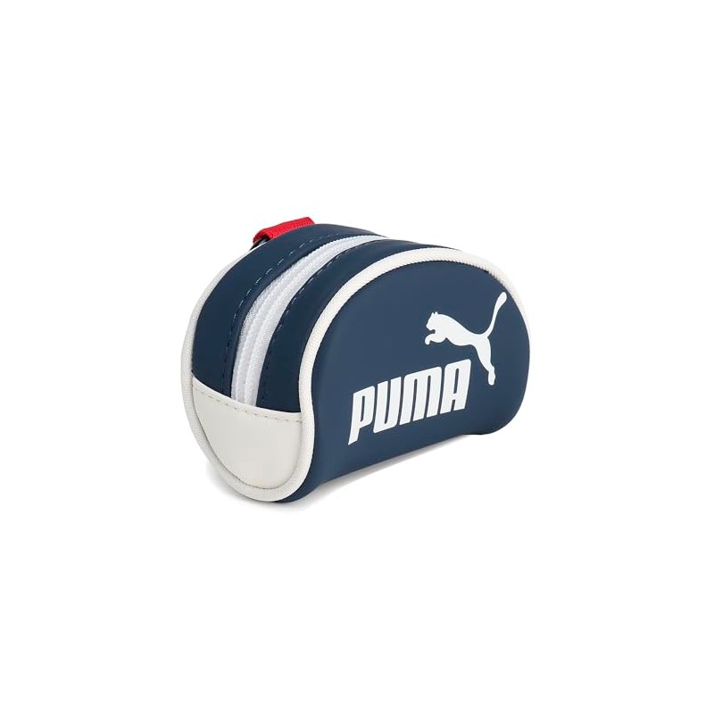 PUMA Golf FOG Classic Ball Case, Deep Navy/White Glo/Strong Red