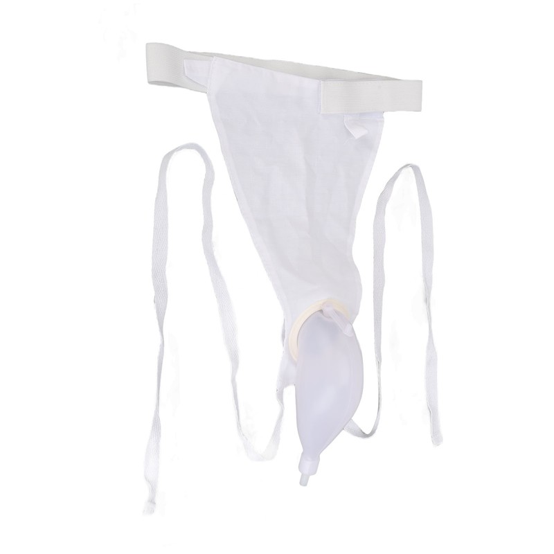 Men Urine Collector Bag Reusable Urinal Pee Holder 1000mL Wearable
