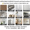 Kelyva Adhesive Strips, 36 Pcs Double Sided Adhesive Strips,2mm Thick