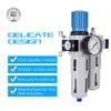 NANPU 1/4 inch BSP High Pressure Compressed Air Filter Regulator