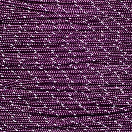 PARACORD PLANET Reflective 95 Paracord – Camping, Hiking, Tent, and Adventure Rope (250 Feet, Maroon)