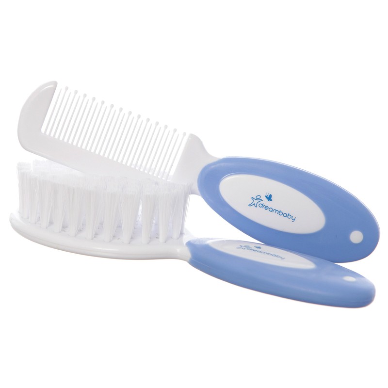 Dreambaby Deluxe Baby Hair Brush & Comb Set, Ideal Grooming