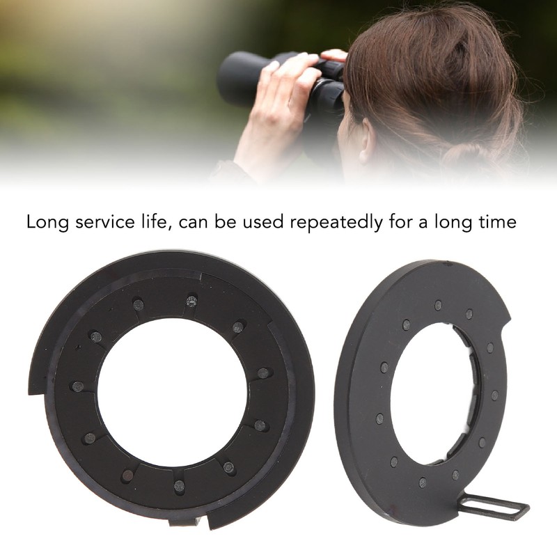 1.8‑22mm Adjustable Iris Aperture 11 Blades Aluminum Alloy Reusable Adjustable