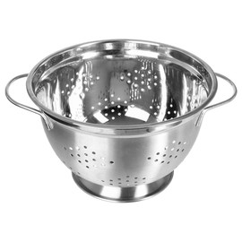 Secret de gourmet FIVE24-134526 5Five Stainless Steel Colander 4.75 L, Alloy Steel