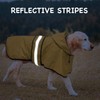 Dolitego Dog Raincoat - Reflective Dog Rain Coat, Waterproof Dog