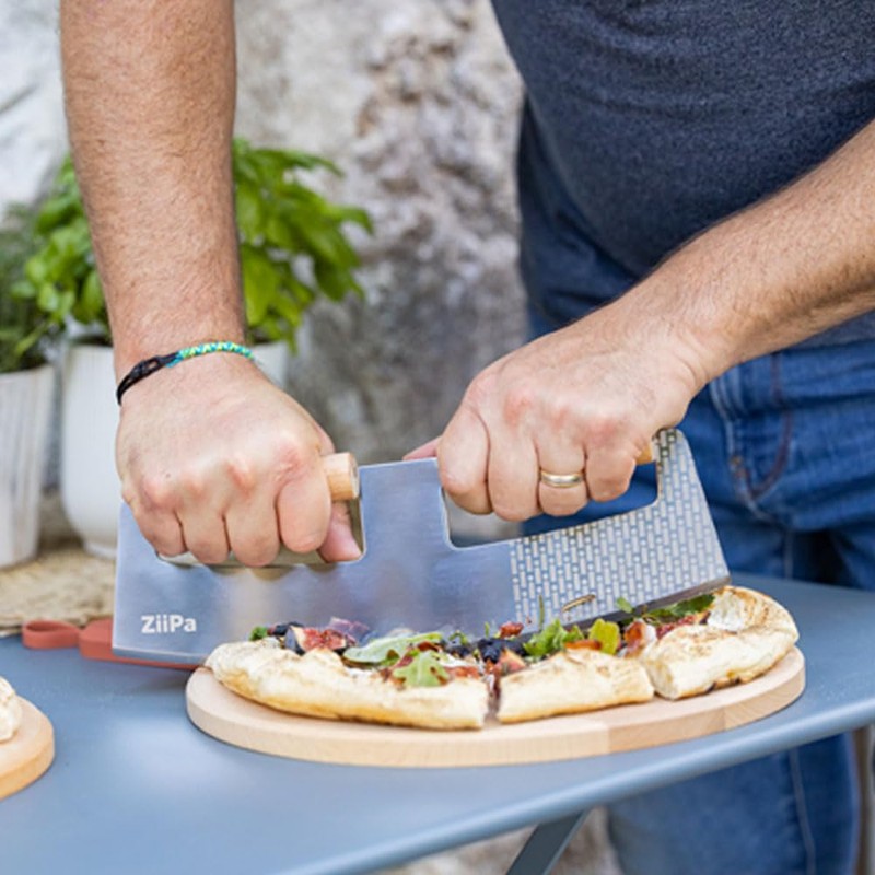 ZiiPa • Pizza Cutter • Pozzello • Steel Blade •