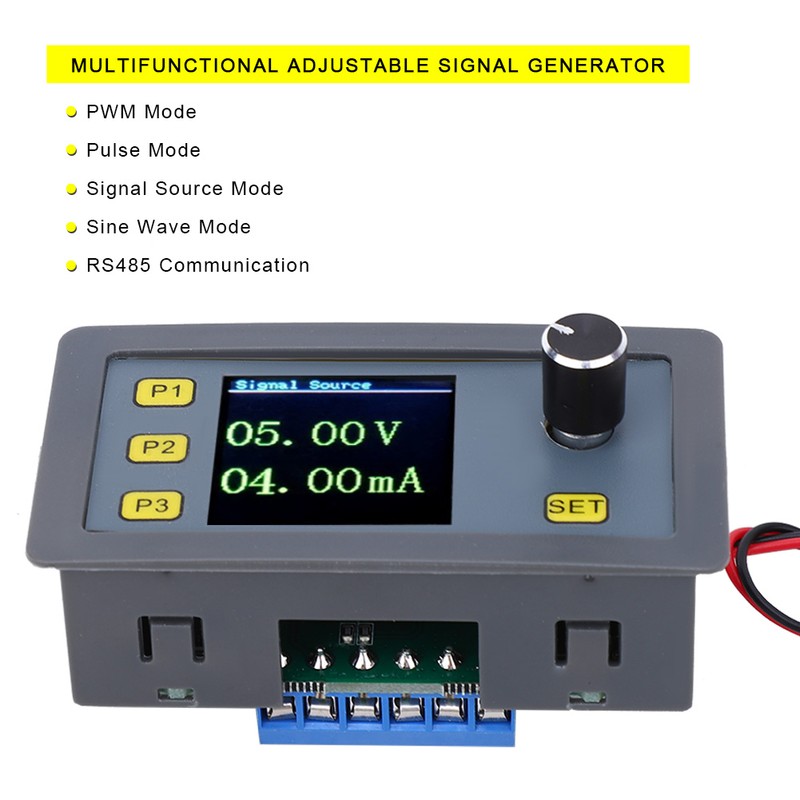 PWM Pulse Adjustable Module 1-1000Hz Sine Wave 4-20mA 2-10V Signal