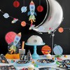 Unique 73265EU Eco-Friendly Paper Plates-23 cm-Outer Space Party-8 Count (Pack