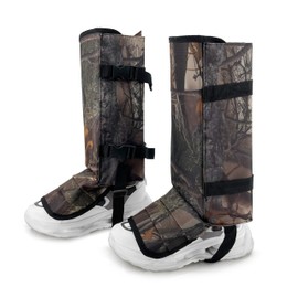 Gespann Snake Gaiters Hiking Gaiters Leg Guards Adjustable Size (Leaf Camo)