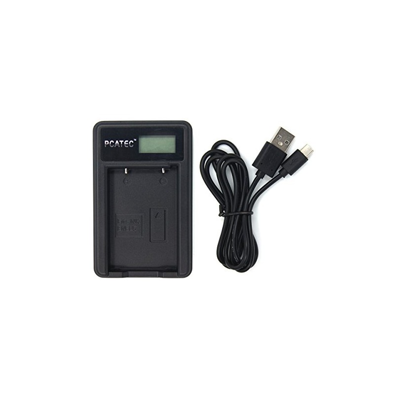 PCATEC NIKON EN-EL5 Compatible USB Charger, 4-Level Display Specifications, Coolpix