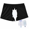 Men's Reusable Urine Collection Kit with External Funnel, Adjustable Underwear