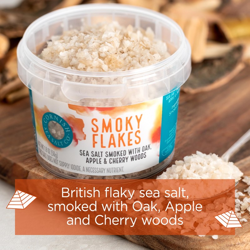 Cornish Sea Salt Smoky Flakes | Cooking & Hydration |