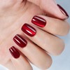 Yamobi 24 Pack Cat Eye Press-On Nails, Medium Size, Artificial