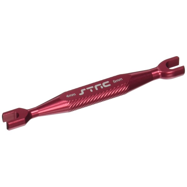 ST Racing Concepts ST5475R Aluminum 4/5mm Turnbuckle Wrench Red for Traxxas Vehicles (Red)