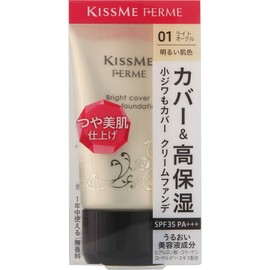 Ferm Bright Cover Cream Foundation 01/Light Skin Color, 0.9 oz (25 g)
