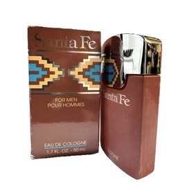 alladin fragrances santa fe eau de cologne 1.7oz splash scuffed box