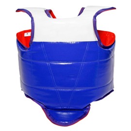 Tiger Claw Competition Tae Kwon Do (TKD) Reversible Chest Guard - Red Blue & White