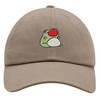 JPAK Chubby Frog Open Mouth Premium Dad Hat Embroidered Cotton