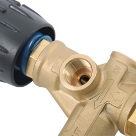 Timunr 3650PSI Trapped Pressure Unloader Valve 3/8 Inch FNPT General Pump VRT3-250 8GPM Fit for Use with Pressure Washers