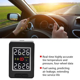de control de presión de neumáticos KIMISS para sensores de presión de neumáticos TPMS con 4 sensores internos Sensor externo