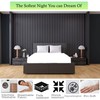 Double fitted sheet,White Microfibre bed sheets Deep Pocket 12 inch