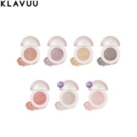 KLAVUU Urban Pearlsation Sparkle Eye Shadow 1.4g, Shade1:04 Glam Brown