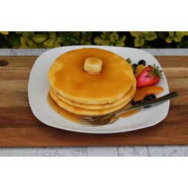 Just Dough It Fake Plate of Pancakes with Fruit