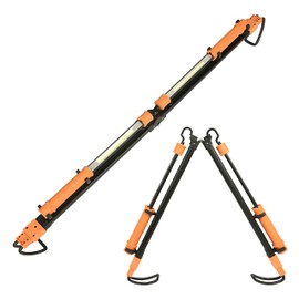 AAIN Work Light,1500LM Bright LED Work Lights,8000mAh Rechargeable Magnetic Underhood Work Light,Cordless Battery Powered Mechanic Light for Car Repairing/Garage/Workshop/Emergency,Orange