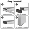 20 Pack 1" X 2" Rectangle End Caps Tubing End