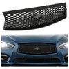 KUAFU Front Bumper Grill Compatible With 2014-2017 Infiniti Q50 All