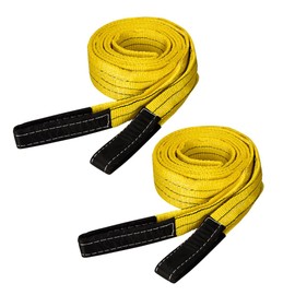 hzexun Pack of 2 Lifting Sling Round Sling 3 m x 5 cm Lifting Strap Lifting Strap Load Capacity 4.2 Tonnes Made of Polyester