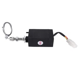 Diesel Shut-off Valve, DC 12/24 V Fuel Shut-off Solenoid Valve Diesel Engine Shut-off Valve Flame Retardant Device Engine Stop Shut-Off Solenoid Valve (12V)