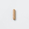 Merriway BH07201 (50 Pcs) Hardwood Wooden Fluted Dowels M8 x