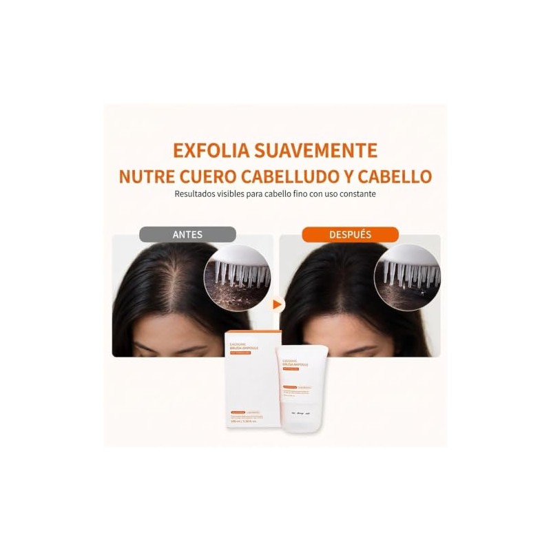 Sérum para el Crecimiento del Cabello con Exosomas Heartleaf Fortalece