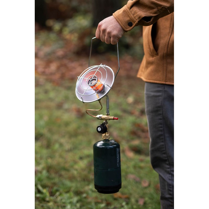 Stansport Portable Outdoor Propane Radiant Heater (195),Black